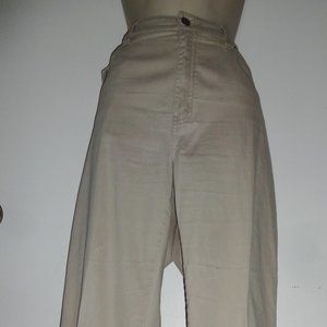 Tan Chico's casual pants size 2